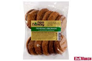 ПЕЧЕНЬЕ "ФИТНЕС" ОВСЯНОЕ С ЦЕЛЬНЫМИ ЗЛАКАМИ 6+ 320Г (ПРОПОЛЬЗУ)