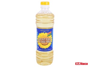 МАСЛО ПОДСОЛНЕЧНОЕ "ЗОЛОТАЯ СЕМЕЧКА" РАФИНИРОВАННОЕ 0,5Л ПЛ/Б (ЮГ РУСИ)