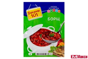 СУП "БАКАЛЕЯ 101" БОРЩ 55Г (РУССКИЙ ПРОДУКТ)