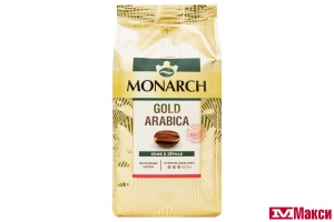 КОФЕ В ЗЕРНАХ "MONARCH" GOLD ARABICA 200Г ПАКЕТ (JDE)
