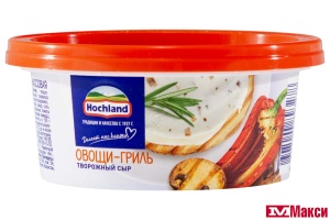 СЫР ТВОРОЖНЫЙ "ХОХЛАНД" ОВОЩИ-ГРИЛЬ 60% 140Г (HOCHLAND) (БЗМЖ)