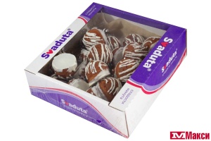 ПЕЧЕНЬЕ ЗАВАРНОЕ В БЕЛОЙ ГЛАЗУРИ 350Г (SVADUTA)