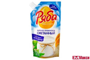 МАЙОНЕЗ "РЯБА" ПРОВАНСАЛЬ СМЕТАННЫЙ 50,5% 192Г (НМЖК) 