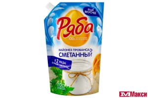 МАЙОНЕЗ "РЯБА" ПРОВАНСАЛЬ СМЕТАННЫЙ 50,5% 530Г (НМЖК) 