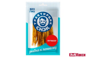 РЫБКА ЯНТАРНАЯ СОЛЕНО-СУШЕНАЯ ПАЛОЧКИ 70Г ПАКЕТ (ТРАКТИРЩИК СНЭК)
