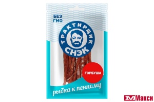 ГОРБУША СОЛЕНО-СУШЕНАЯ "СТАНДАРТ" ПАЛОЧКИ 70Г ПАКЕТ (ТРАКТИРЩИК СНЭК)