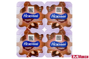 ПУДИНГ  "НЕЖНЫЙ" 2,8-3% 100Г (БЗМЖ)(ЭРМАНН)(шоколадный)