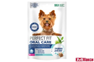 ЛАКОМСТВО ДЛЯ СОБАК "PERFECT FIT" С ГОВЯДИНОЙ ЗДОРОВЬЕ ПОЛОСТИ РТА 90Г