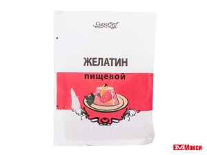 ЖЕЛАТИН ПИЩЕВОЙ 50Г