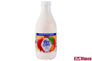НАПИТОК КИСЛОМОЛОЧНЫЙ "ФРУГУРТ" 1% 930Г ПЭТ (ВБД) (БЗМЖ)(со вкусом персика)