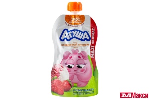ПЮРЕ "АГУША" ФРУКТОВОЕ 160Г ДОЙ-ПАК (ВБД) (ДЕТСКОЕ ПИТАНИЕ)(клубничный пломбир)
