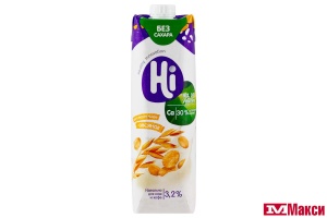НАПИТОК "HI" ОВСЯНЫЙ 3,2% 1Л 