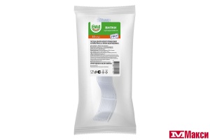 ПОСУДА: ВИЛКА ОДНОРАЗОВАЯ ПРОЗРАЧНАЯ 10ШТ (СЕМЬЯ ДОВОЛЬНА)