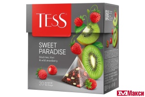 ЧАЙ "TESS" SWEET PARADISE ЧЕРНЫЙ 20 ПИРАМИДОК (ОРИМИ-ТРЭЙД) 