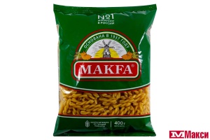 МАКАРОННЫЕ ИЗДЕЛИЯ "МАКФА" КОСИЧКИ 400Г