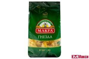 МАКАРОННЫЕ ИЗДЕЛИЯ "МАКФА" ФЕТТУЧЧИНЕ ГНЕЗДА 450Г