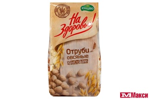 ОТРУБИ (КАДНИКОВ) "НА ЗДОРОВЬЕ!" ОВСЯНЫЕ 175Г