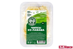 ЧИПСЫ "ТРАКТИРЩИК СНЭК" ИЗ ЛАВАША ЗЕЛЕНЫЙ ЛУК 80Г