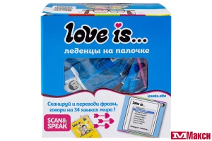 КАРАМЕЛЬ НА ПАЛОЧКЕ "LOVE IS" АССОРТИ 7,25Г
