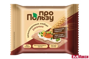 ХЛЕБЦЫ РЖАНЫЕ 100Г (ПРОПОЛЬЗУ)