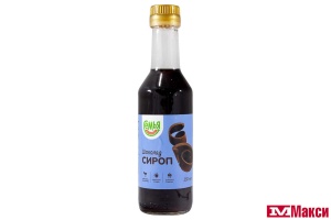 СИРОП "СЕМЬЯ ДОВОЛЬНА" ШОКОЛАД 250МЛ СТ/Б