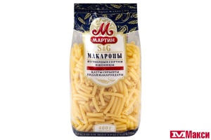 МАКАРОННЫЕ ИЗДЕЛИЯ "МАРТИН" РОЖКИ ОСОБЫЕ 400Г