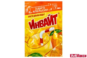 НАПИТОК РАСТВОРИМЫЙ "ИНВАЙТ" 12Г(манго-апельсин)