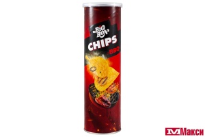 ЧИПСЫ "БИГ БОН" БАРБЕКЮ 130Г ТУБА