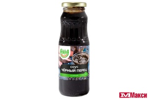 СОУС "ЧЕРНЫЙ ПЕРЕЦ" 290Г СТ/Б (СЕМЬЯ ДОВОЛЬНА)