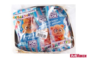 КАРАМЕЛЬ НА ПАЛОЧКЕ "HAPPY BOX" ЭМОНСТРИКИ + ИГРУШКА 20Г (ЭВРИКА)