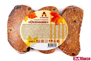 СУХАРИ "ОСЕННИЕ" 240Г (АГЕЕВСКИЙ)