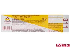 ПРЯНИКИ "С АРОМАТОМ ГРУШИ И БЕРГАМОТА" (АГЕЕВСКИЙ)