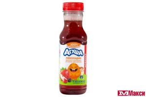 НАПИТОК СОКОСОДЕРЖАЩИЙ "АГУША" ЛИМОНАДИК 0,3Л ПЭТ (ВБД) (ДЕТСКОЕ ПИТАНИЕ)(яблоко, клубника, арония и шиповник)