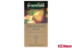 ЧАЙ "GREENFIELD" ГУРМАНД ПЭА ЧЕРНЫЙ 25ПАКЕТИКОВ (ОРИМИ-ТРЭЙД)