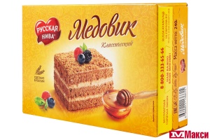 ТОРТ "МЕДОВИК КЛАССИЧЕСКИЙ" 240Г (РУССКАЯ НИВА)