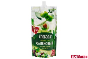 МАЙОНЕЗ "СЛОБОДА" ПРОВАНСАЛЬ ОЛИВКОВЫЙ 67% 200МЛ ДОЙ-ПАК (ЭФКО)