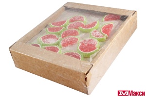 МАРМЕЛАД "ЛАБУЛЬКИ С КОРКОЙ" АРБУЗНЫЕ (ВОЛОГЖАНКА)