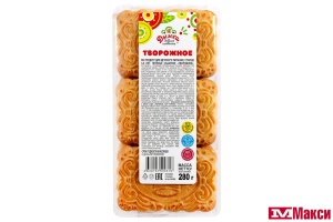ПЕЧЕНЬЕ "ТВОРОЖНОЕ" 280Г (ДЫМКА)