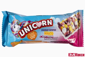 БАТОНЧИК "UNICORN" 22Г(манго с маршмеллоу)