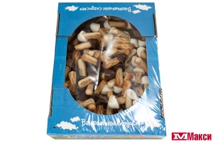 ПЕЧЕНЬЕ "ОПЯТА" В БЕЛОЙ И ТЕМНОЙ ГЛАЗУРИ 200Г (ВАНЮШКИНЫ СЛАДОСТИ)