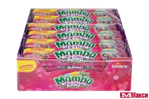 ЖЕВАТЕЛЬНАЯ КОНФЕТА "МАМБА" ЯГОДНЫЙ BANG 79,5Г (STORCK)