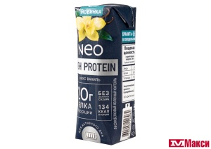 КОКТЕЙЛЬ МОЛОЧНЫЙ "NEO" ОБЕЗЖИРЕННЫЙ 20Г БЕЛКА 260Г (ВИММ-БИЛЛЬ-ДАНН) (БЗМЖ)(ваниль)