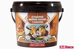 МОЛОКО СГУЩЕНОЕ "ВОЛОКОНОВСКОЕ" ВАРЕНОЕ С САХАРОМ 8,5% 400Г ПЛ/Б (БЕЛГОРОД)(БЗМЖ)