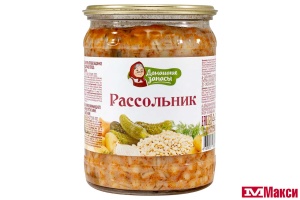 СУП "РАССОЛЬНИК" 500Г СКО СТ/Б (ДОМАШНИЕ ЗАПАСЫ)