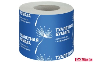БУМАГА ТУАЛЕТНАЯ ОДНОСЛОЙНАЯ 1 РУЛОН 40М