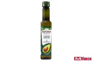 МАСЛО РАСТИТЕЛЬНОЕ "АСТОРИЯ" ПОДСОЛНЕЧНОЕ С МАСЛОМ АВОКАДО 250МЛ