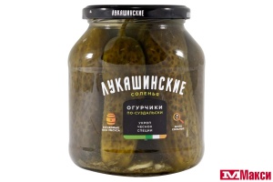 ОГУРЧИКИ "ПО-СУЗДАЛЬСКИ" МАЛОСОЛЬНЫЕ 670Г СТ/Б (ЛУКАШИНСКИЕ)