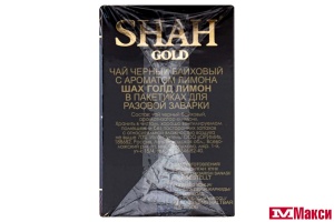 ЧАЙ "ШАХ" ГОЛД ЛИМОН ЧЕРНЫЙ 25 ПАКЕТИКОВ (ОРИМИ-ТРЭЙД)