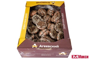 ПРЯНИКИ "КОНТРАСТ С АРОМАТОМ КЛУБНИКИ И ШОКОЛАДА" (АГЕЕВСКИЙ)