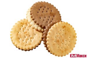 КРЕКЕР "КРЕМДЕЛИСС" ШОКОЛАДНО-СЛИВОЧНЫЙ С НАЧИНКОЙ (ДЫМКА)